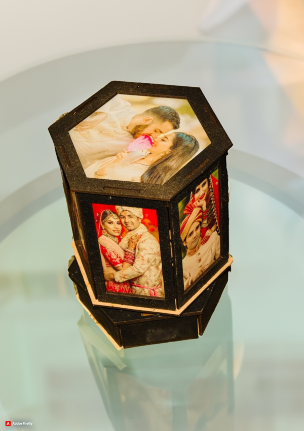 Personalised Rotating Photo Lamp