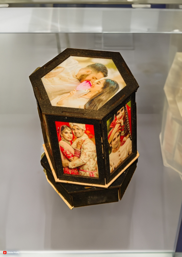 Personalised Rotating Photo Lamp - Image 3